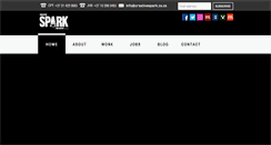 Desktop Screenshot of creativespark.co.za